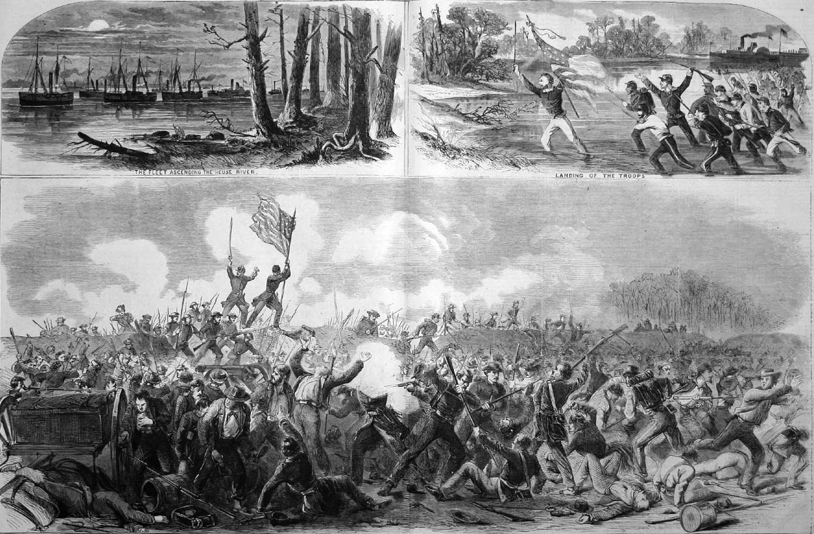 Engravings of the Battle of Newbern.
