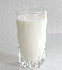  un vaso de leche