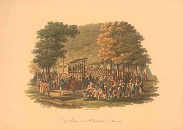 Methodist camp meeting, March 1, 1819 Methodist camp meeting, March 1, 1819