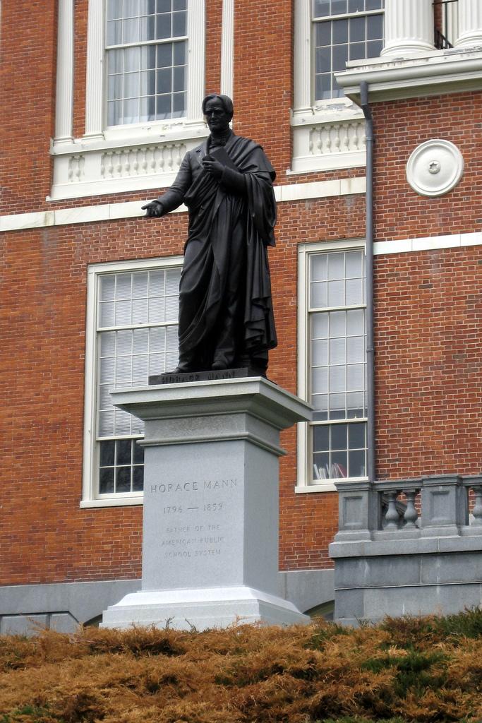 Statue of Horace Mann Statue of Horace Mann