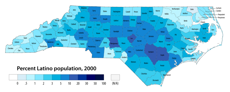 <img typeof="foaf:Image" src="http://statelibrarync.org/learnnc/sites/default/files/images/LatinoPop_2000.png" width="2000" height="800" alt="Percent Latino population, 2000" title="Percent Latino population, 2000" /> <img typeof="foaf:Image" src="http://statelibrarync.org/learnnc/sites/default/files/images/LatinoPop_2000.png" width="2000" height="800" alt="Percent Latino population, 2000" title="Percent Latino population, 2000" />