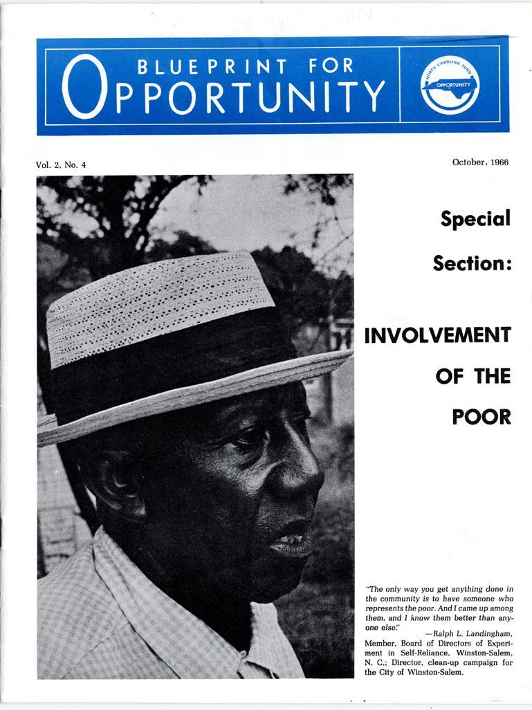 1966 cover of Blueprint for Opportunity 1966 cover of Blueprint for Opportunity
