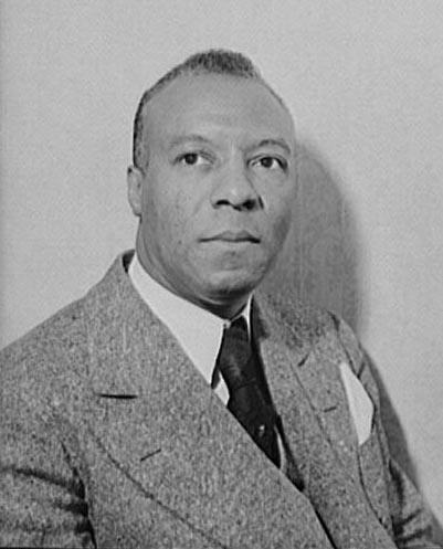 Randolph, A. Philip This is a 1942 photograph of A. Philip Randolph, civil rights activist. From the Library of Congress.