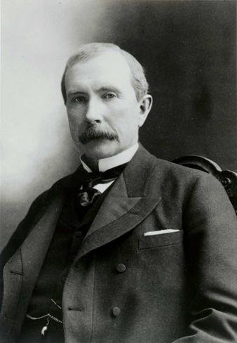 Photograph of John D. Rockefeller Photograph of John D. Rockefeller
