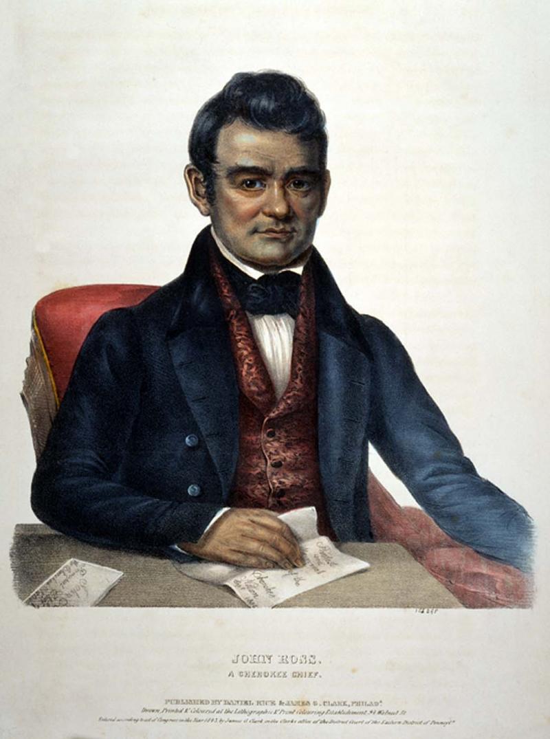 Cherokee Chief John Ross Cherokee Chief John Ross