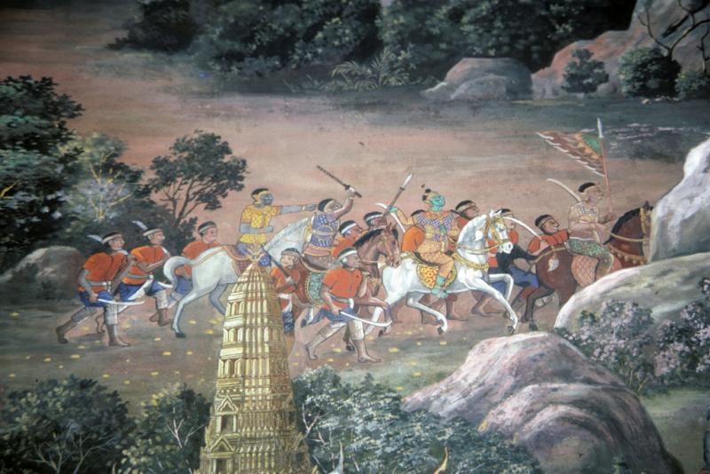 <img typeof="foaf:Image" src="http://statelibrarync.org/learnnc/sites/default/files/images/thai_rama_123.jpg" width="1024" height="683" alt="Rama's army marches to demon island of Lanka " title="Rama's army marches to demon island of Lanka " /> <img typeof="foaf:Image" src="http://statelibrarync.org/learnnc/sites/default/files/images/thai_rama_123.jpg" width="1024" height="683" alt="Rama's army marches to demon island of Lanka " title="Rama's army marches to demon island of Lanka " />
