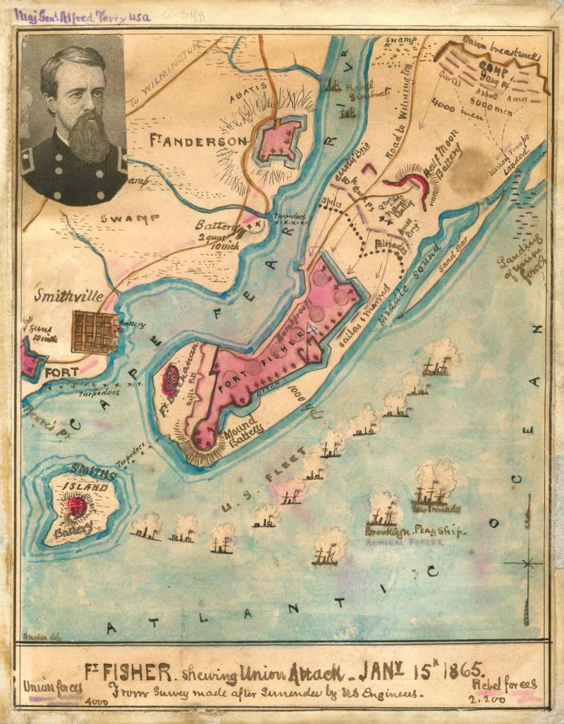 <img typeof="foaf:Image" src="http://statelibrarync.org/learnnc/sites/default/files/images/vhs00185.jpg" width="1656" height="2127" alt="Union attack on Fort Fisher, January 15, 1865" title="Union attack on Fort Fisher, January 15, 1865" /> <img typeof="foaf:Image" src="http://statelibrarync.org/learnnc/sites/default/files/images/vhs00185.jpg" width="1656" height="2127" alt="Union attack on Fort Fisher, January 15, 1865" title="Union attack on Fort Fisher, January 15, 1865" />