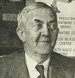 Dr. George Marion Cooper, elected president of the North Carolina Conference for Social Service in 1941. Image from the North Carolina Digital Collections.