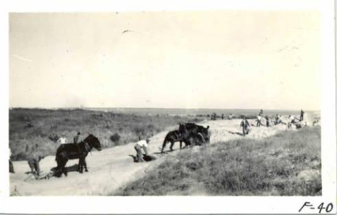 Photograph of reconstruction of Fort Macon, circa 1929-1945. North Carolina State Parks Collection, North Carolina Digital Collections. Used courtesy of the North Carolina Division of Parks and Recreation. Photograph of reconstruction of Fort Macon, circa 1929-1945. North Carolina State Parks Collection, North Carolina Digital Collections. Used courtesy of the North Carolina Division of Parks and Recreation.