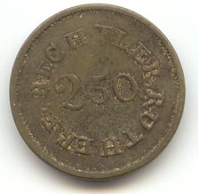 A Bechtler gold dollar