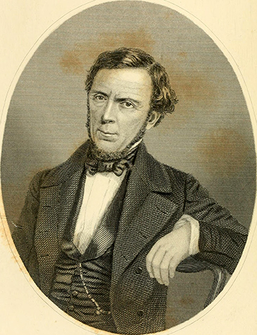 Casilear Capewell and Kimmel, engravers. "D. M. Barringer, Minister of the U.S. to the Court of Spain." Engraving. Portraits of Eminent Americans Now Living vol. 1. New York: Cornish, Lamport and Co. 1853. Facing 51. 
