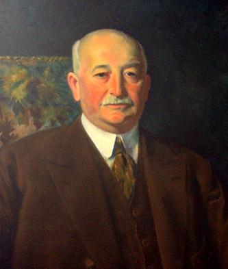 A portrait of John Blackwell Cobb by Eugene Speicher, circa 1921-1922. Image courtesy of the Claude Moore Health Sciences Library, University of Virginia.