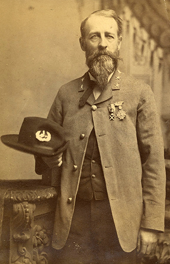An 1886 photograph of John Rogers Cooke Image from the North Carolina Museum of History, Accession #: H.1940.48.51..