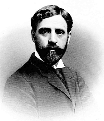 A 1905 engraving of Egbert Barry Cornwall Hambley. Image from Archive.org.