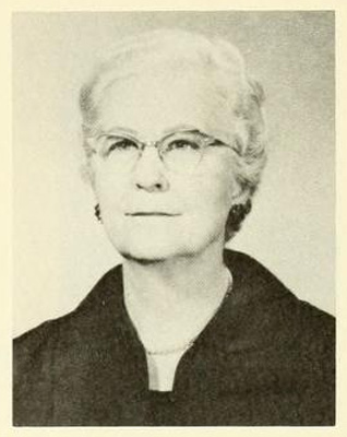Photograph of Bernice Kelly Harris, from the <i> North Carolina Awards</i>, 1966, published by the North Carolina Awards Commission. From  North Carolina Digital Collections. 