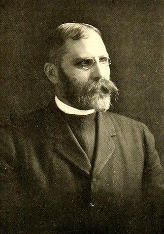 A photograph of Rev. George W. Lay from the 1910 St. Mary's School yearbook. Image from the Internet Archive.