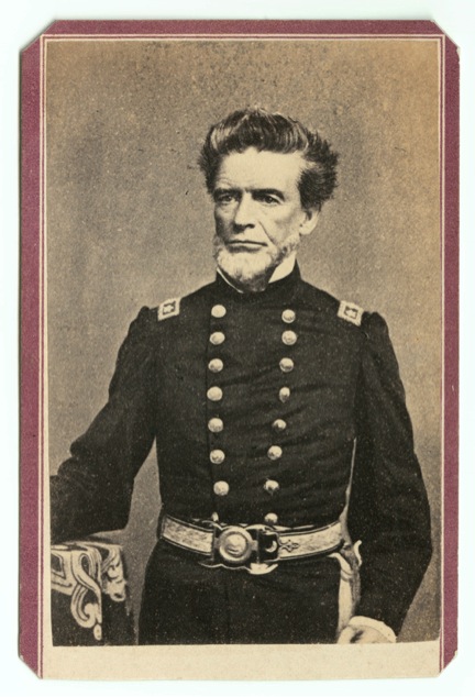Photographic portrait of Thomas Overton Moore, circa 1860s.  Item #strph44002, from the William Emerson Strong Photograph Album, David M. Rubenstein Rare Book & Manuscript Collection, Duke University. 