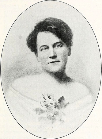 Portrait of Lucy Bramlette Patterson, circa 1914. Image from the North Carolina Digital Collections.