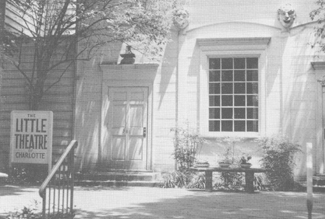 Little Theatre of Charlotte. Image available from the Charlotte-Mecklenburg Story. Little Theatre of Charlotte. Image available from the Charlotte-Mecklenburg Story.