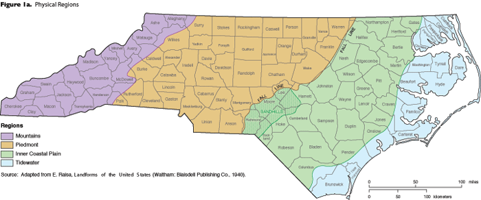 North Carolina's Regions North Carolina's Regions