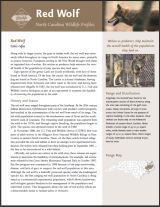 View or download the complete profile from the NC Wildlife Resources Commission PDF